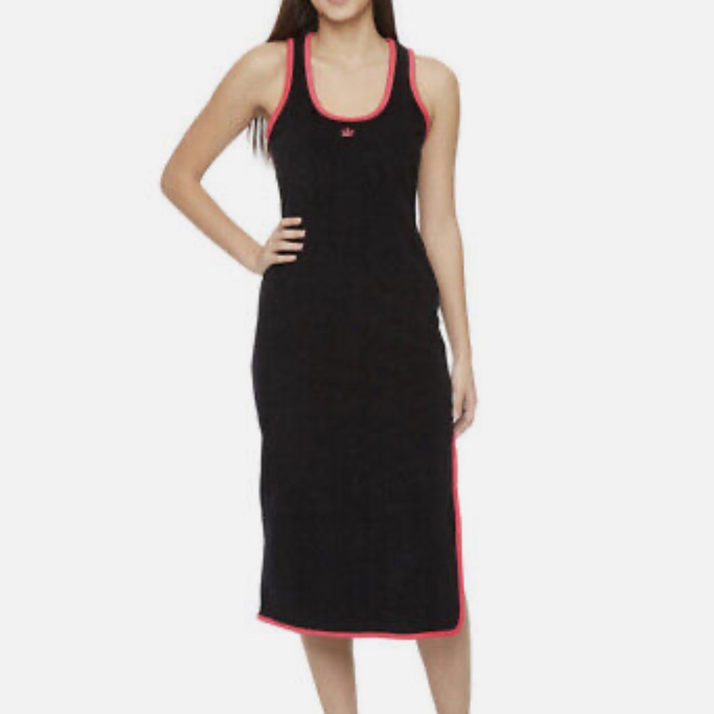 Juicy Couture XXL Women’s Towel Terry Midi T-shirt Dress Black